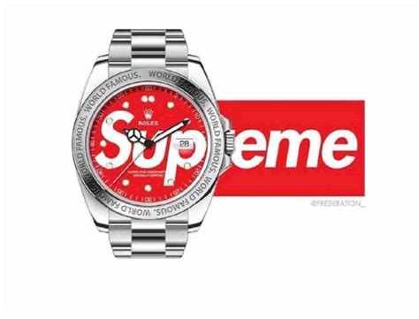 supreme rolex collab 2019|supreme timex.